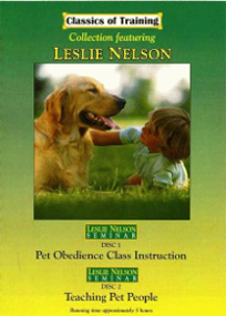 Leslie Nelson Pet Obedience Class Instruction